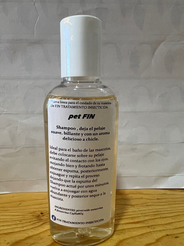 Shampoo Para Piojos Perro Y Gatos Pet Fin El Mejor