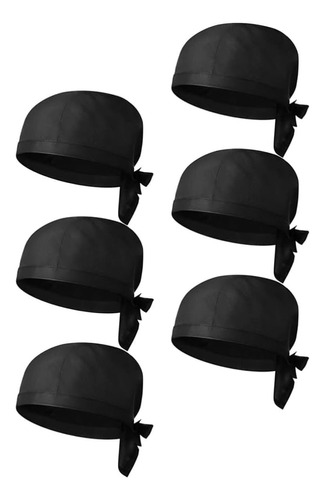 6 Piezas Sombrero Ajustable Gorra Cocina Sombreros Unisex So