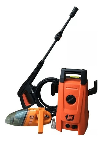 Hidrolavadora 1200w 100 Bar Lusqtoff Hl-120 + Aspiradora