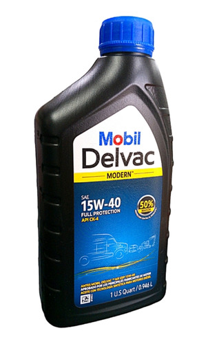 Aceite 15w40 Semisintetico Para Gasolina Y Diesel  Mobil