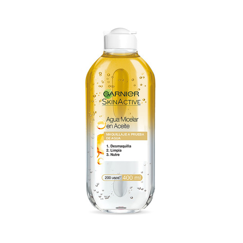 Imagen 1 de 2 de Agua micelar bifásica Garnier Skin Active 400 ml