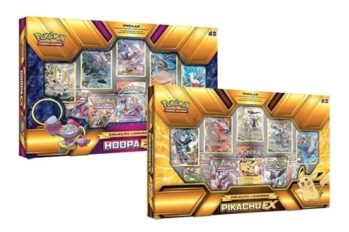 POKEMON BOX COLEÇÃO LENDÁRIA HOOPA-EX, Pokemon em Promoção