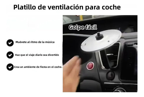 2 Platos Choque Coche Clip Tambor Mini Freno Disco