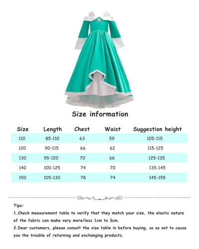 Disfraz De Princesa Rosalina Para Niña, Ropa De Cosplay Para Fiesta De Carnaval Vestido De Cumpleanos Traje De Juego Con Tema De Margarita 2024 Disfraz De Princesa Rosalina Para Niña, Ropa De Cosplay Para Fiesta De Carnaval Vestido De Cumpleanos Traje De Juego Con Tema De Margarita 2024