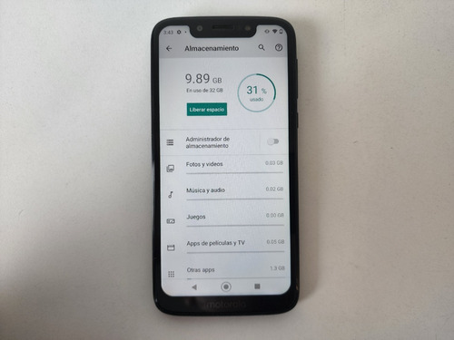 Imagen 7 de 7 de Motorola Moto G7 Play 32 Gb Indigo Oscuro - Sin Accesorios