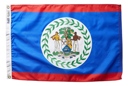 Annin Flagmakers Belize Flag Usa-made Según Las Especificaci