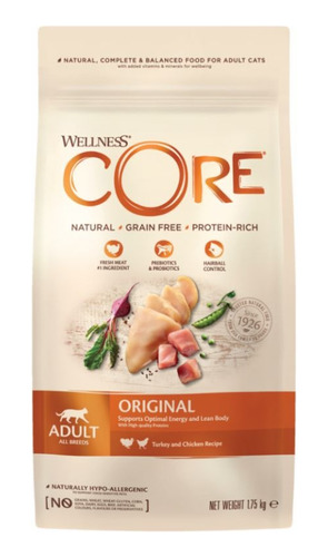 Wellness Core Cat Original 4 Kg Alimento Para Gato