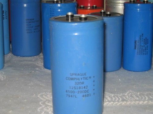 Condensadores Electrolítico En Dc 4500uf 200vol