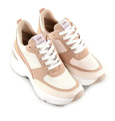 Zapatillas Mujer Plataforma Taco Modaconfort Via Marte 12521