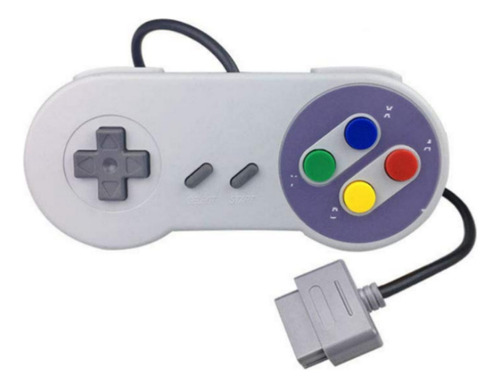 Control Alámbrico Mando Joystick Para Super Nintendo Snes