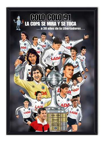 Cuadro Decorativo Póster Colo Colo 91