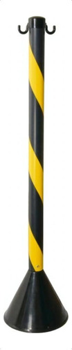 Pedestal Preto/amarelo 90cm