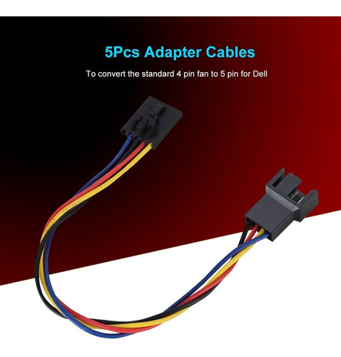 Cable Adaptador, 5 Piezas 5 Pines A 4 Pines Cable Adaptador