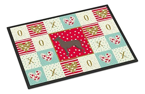 Ck5960jmat Mexican Hairless Dog Xolo Love Doormat 24x36...