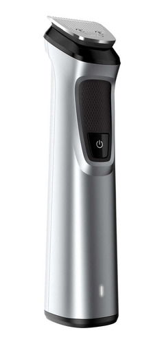 Imagen 2 de 4 de Afeitadora y cortadora de pelo Philips Series 7000 MG7715 negra y plata 100V/240V