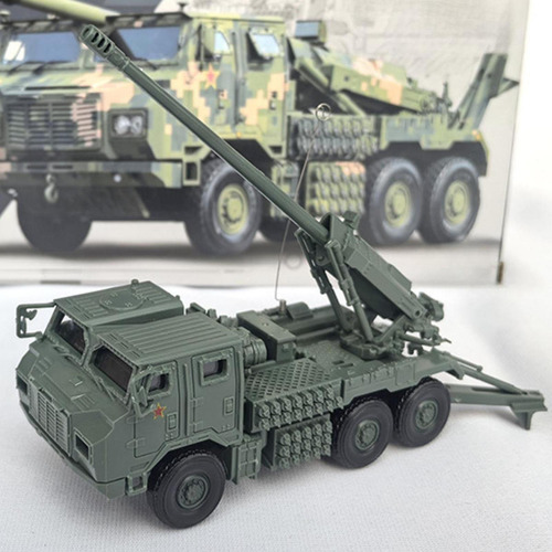 1/72 VehĂculos Tanque Chinos Modelo 4d Kit De Verde