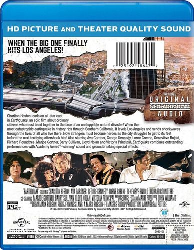 Imagen 2 de 3 de Blu-ray Earthquake / Terremoto (1974)