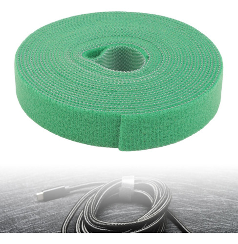Sujetacables Usb Wire Manager Keeper Wire Organizer Verde