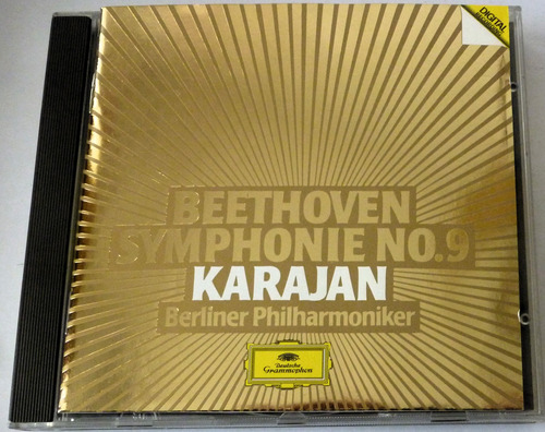 Beethoven Sinfonia 9 Op. 125 Coral Karajan Gold  (bb)