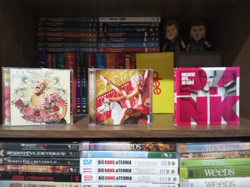 Coleção Cds E Dvds Pink (Usado)
