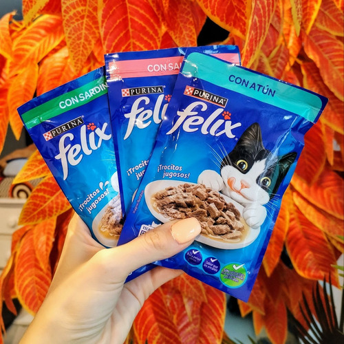 32 Pack Felix Sobre Para Gato Alimento Húmedo