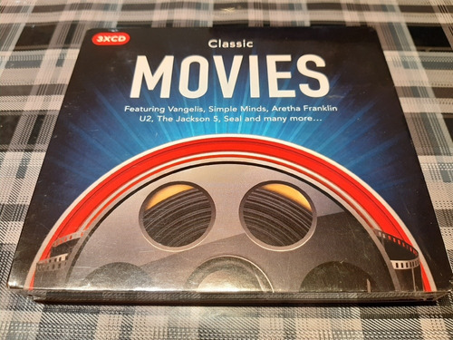Classic Movies - 3 Cds Importado Nuevo Cerrado Soundtracks 