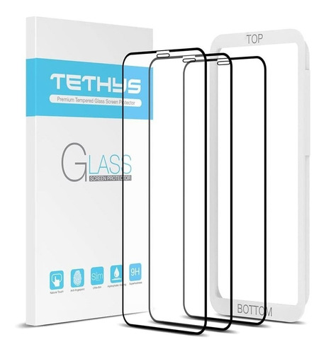 Tethys Protector De Pantalla De Cristal Diseñado Para iPhone