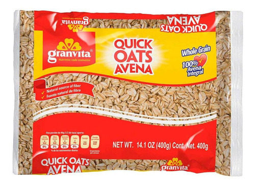 Avena Granvita Hojuela Tradicional En Bolsa 400g