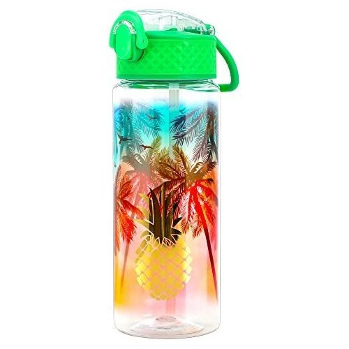 Home Tune 22oz Botella De Agua Linda Para Niñas, Bpa Vzw3l