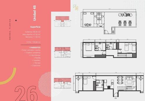 Departamento - Florida Belgrano-oeste
