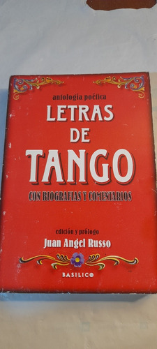 Letras De Tango De Juan Ángel Ruso (usado)