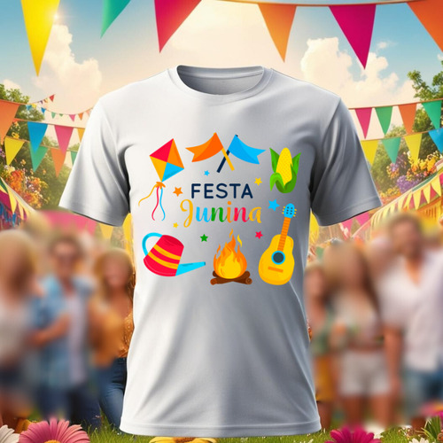 Camisetas Caipira Festa Junina Arraial Envio Imediato