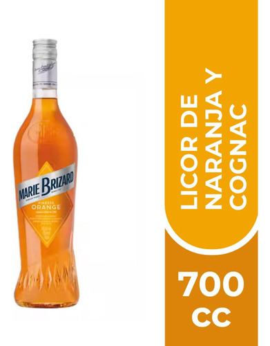 Licor Finesse Orange Marie Brizard 700 Cc