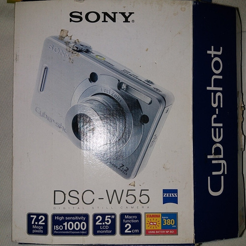 Camara Sony Cyber-shot Dscw55 Para Reparar O Repuestos 