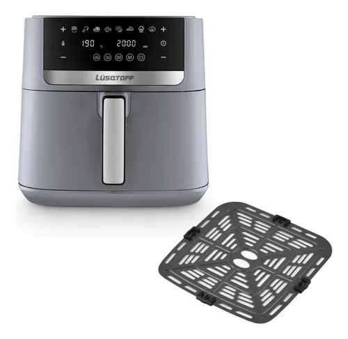 Freidora De Aire Lusqtoff 9.5l Gris Oscuro