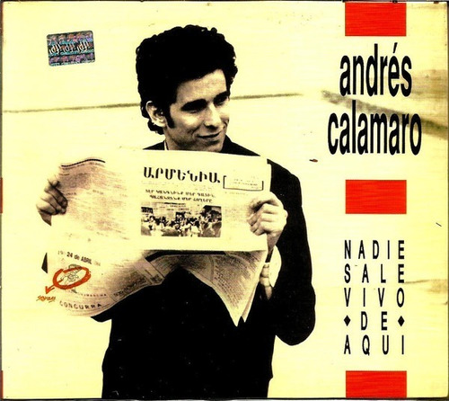 Andrés Calamaro Nadie Sale Vivo De Aqui Cd Nuevo Arg
