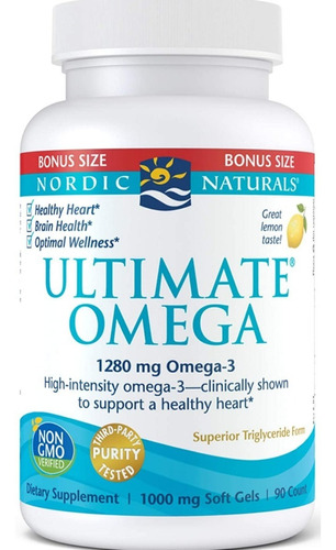 Omega 3 + Dha Nordic Naturals - Un - Unidad a $5422