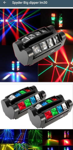 Alquiler De Luces Audiorritmicas Humo Laser Cabezal Moviles