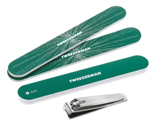 Tweezerman Kit De Manicura Emerald Shimmer