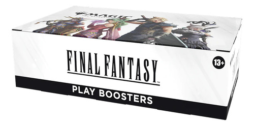 Magic The Gathering Final Fantasy Play Booster Box Ingles Final Fantasy Inglés