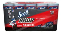Comprar Paño de limpieza Scott Toalla Azul paño azul pack x 10