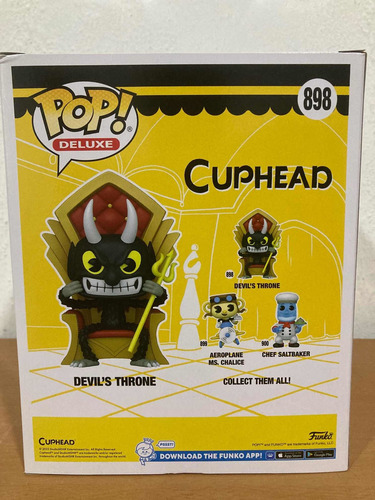 Devil In Throne 898 Cuphead Show Funko Pop! Netflix Original