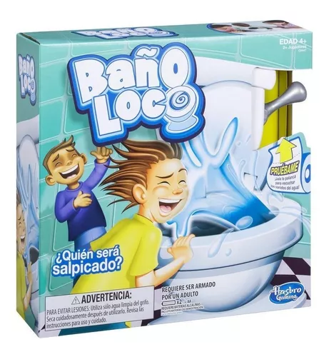 Juego Mesa Baño Loco Inodoro Lanza Turno Ruleta