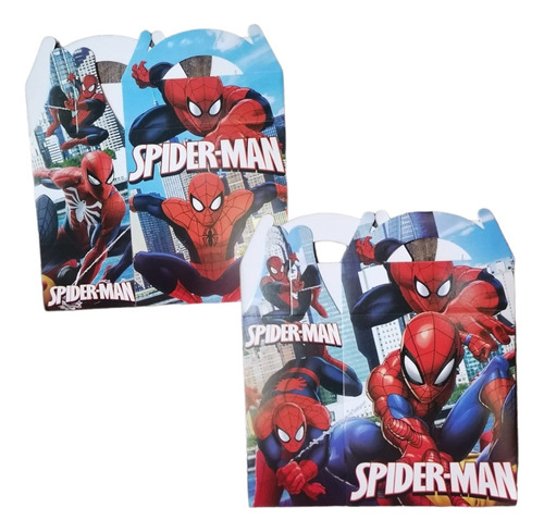 Spiderman 40 Cajas Dulceras, Bolo, Fiestas, Recuerdos Araña 