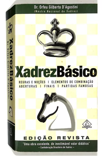 Livro De Xadrez Básico, Capa Dura Dr. Orfeu Gilberto 614 Pag