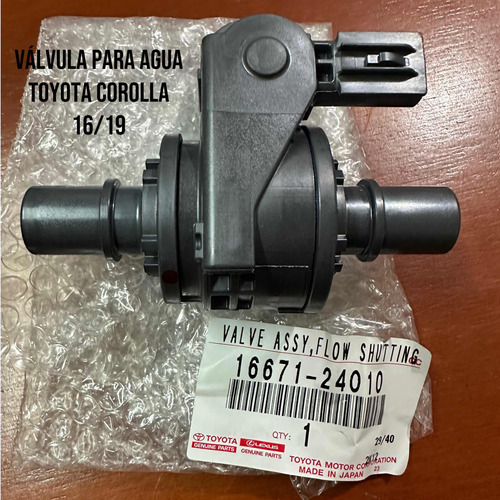 Válvula Para Agua Toyota Corolla 16/20