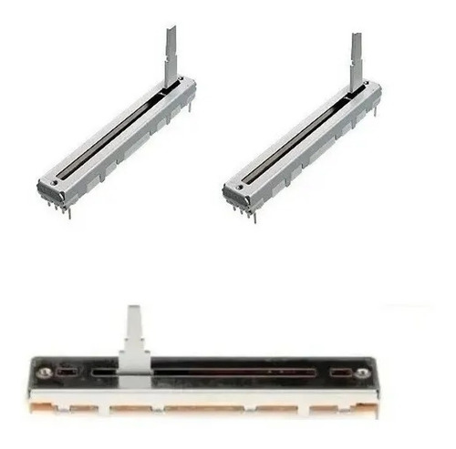 Kit Potenciometros Crossfader + 2 Faders Ddj Sb Rb Wego 3, 4