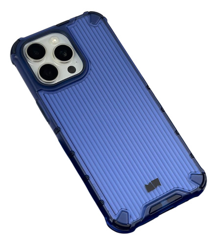 Funda Protector De Celular Mowo Walks Colors Para Iphone Azul Iphone 14 Promax