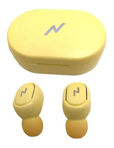 Auriculares Bluetooth Noga Btwins 13 Inalámbricos Amarillo