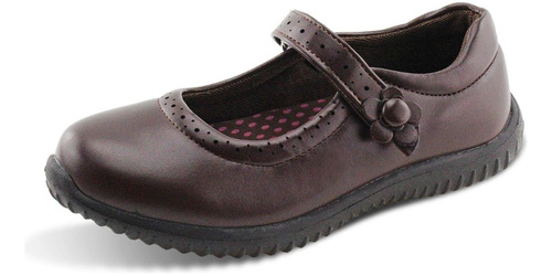 Flats Niñas Zapatos De Uniforme Escolar Mary Jane Para Niña